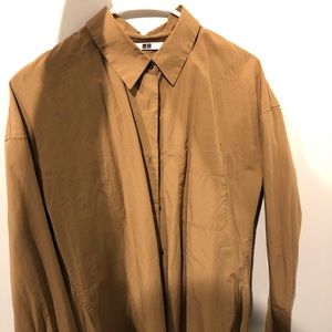 uniqlo oversized shirt